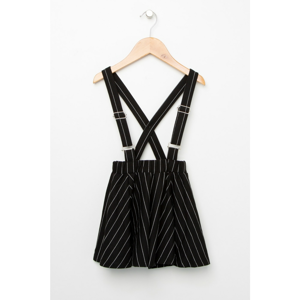 Koton Girl Black Striped Skirt