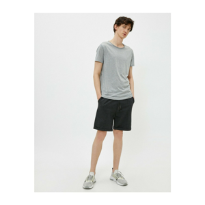 Koton Men's Gray Pocket Shorts