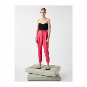 Koton Women's Pink Carrot Pants