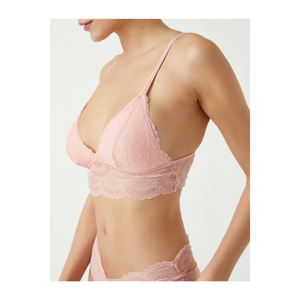 Koton Women's Lace Soft Bra