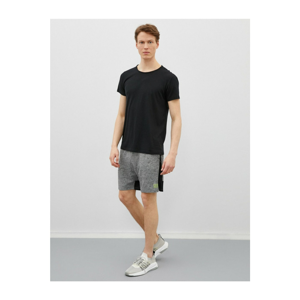 Koton Men's Gray Color Block Shorts