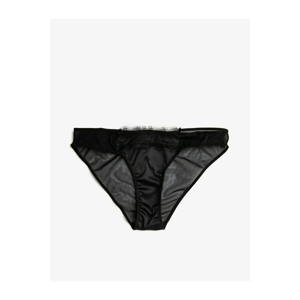 Koton Women's Black Lace Panties