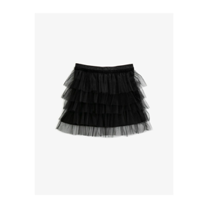 Koton Girl Black Tutu Skirt