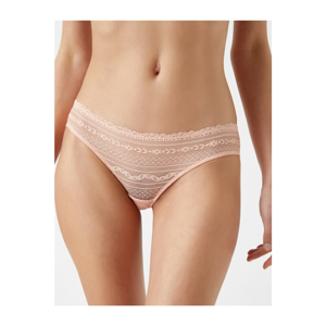 Koton Women's Pink Lace Brazilian Briefs