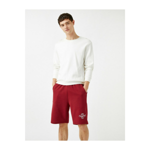 Koton Men's Burgundy Shorts & Bermuda