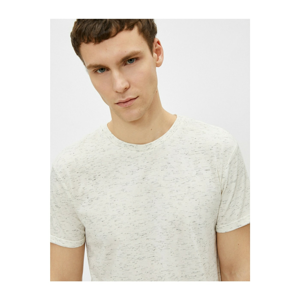 Koton Slim Fit Tshirt Basic Short Sleeve Crew Neck