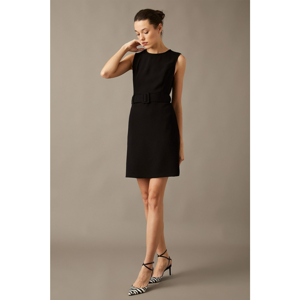 Koton Belted Sleeveless Short Dress