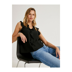 Koton Women Black Blouse