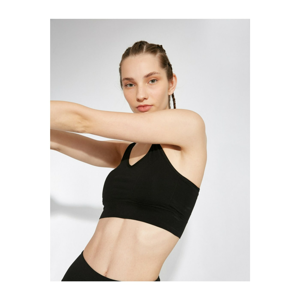 Koton Women's Black Sports Bra