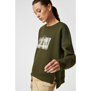 Koton Women Khaki Sweatshirt