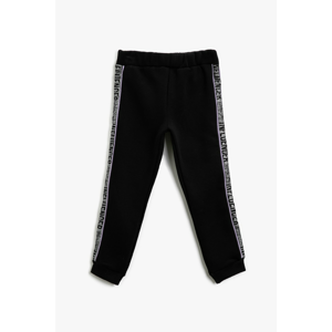 Koton Girl's Tracksuit Bottom Black