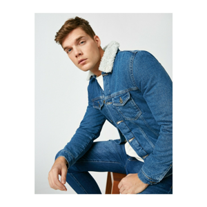 Koton Men's Blue Jackets