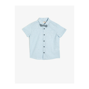 Koton Boy Blue Pocket Detailed Shirt