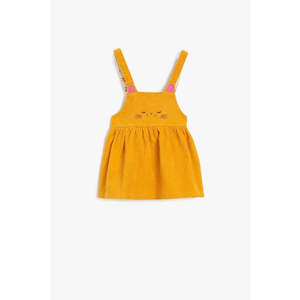 Koton Girl Dress Mustard