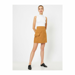 Koton Skirt - Brown - Mini