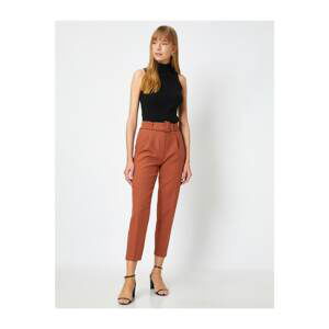 Koton Pants - Brown - Carrot pants