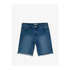Koton Men's Blue Shorts & Bermuda