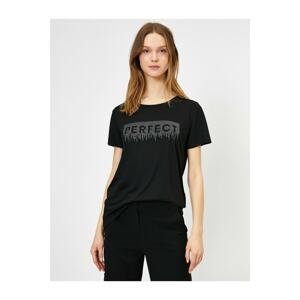 Koton Women's Black T-shirt