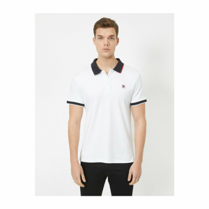 Koton Polo T-shirt - White - Regular fit