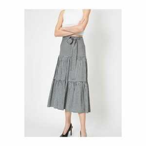 Koton Checked Skirt
