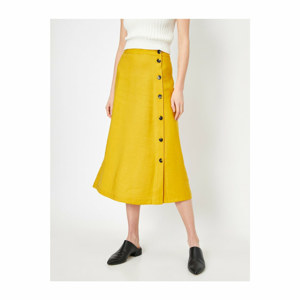 Koton Skirt - Yellow - Midi