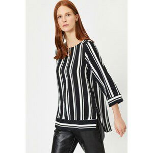 Koton Long Sleeve Striped Blouse