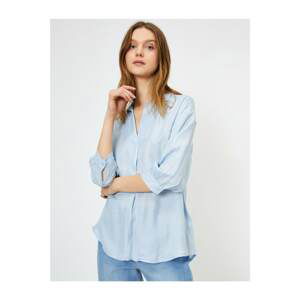 Koton V Neck Flowy Blouse