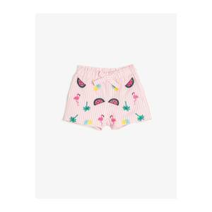 Koton Shorts - Pink - Normal Waist