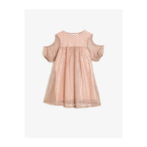 Koton Dress - Pink - Off-shoulder