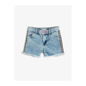 Koton Girl Blue Jean Shorts
