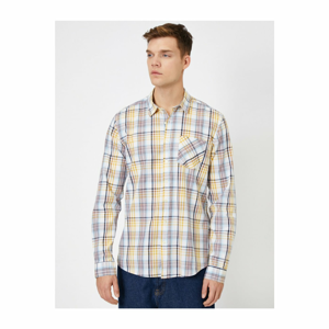 Koton Men's Yellow Shirt