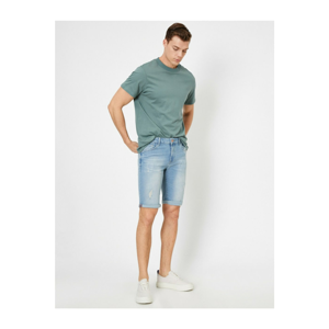 Koton Pocket Detailed Jean Shorts