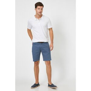 Koton Men's Blue Shorts & Bermuda