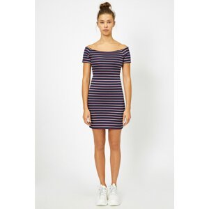 Koton Women Red Striped Dress