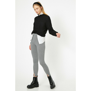 Koton Leggings - Gray - High Waist