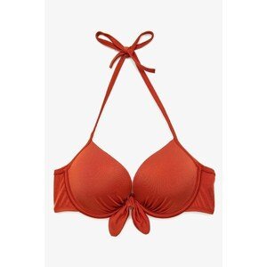 Koton Women's Red Maximiser Bikini Top