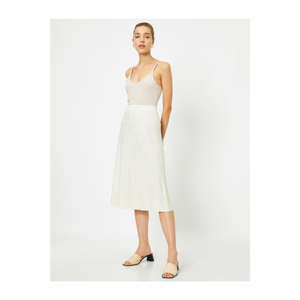 Koton Skirt - White - Midi