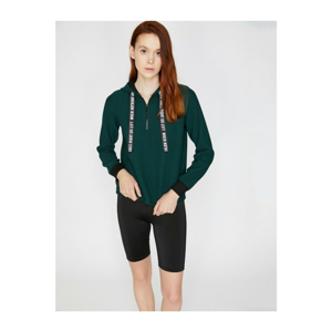 Koton Sweatshirt - Green - Regular