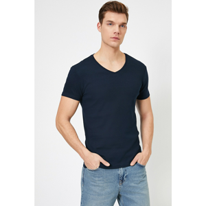 Koton Man Navy Blue T-Shirt