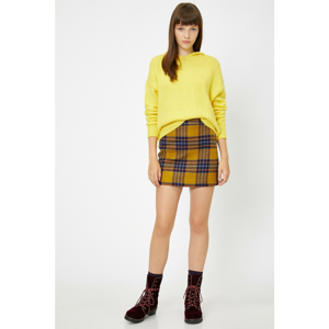 Koton Checked Skirt