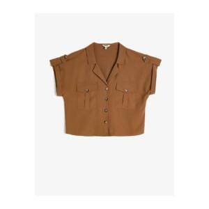 Koton Shirt - Brown - Regular