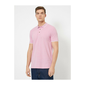 Koton Polo T-shirt - Pink - Regular fit