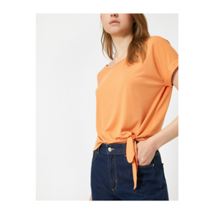 Koton Women's Orange T-Shirt
