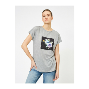 Koton Women Gray T-Shirt