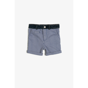 Koton Boy Blue Striped Shorts