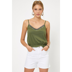 Koton Women's Green Tanktops