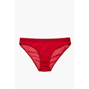 Koton Women Red Lace Detail Panties