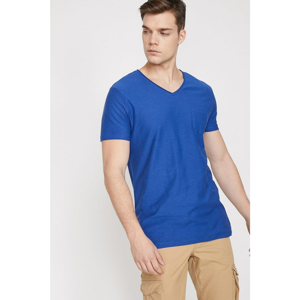 Koton Men's Blue T-Shirt