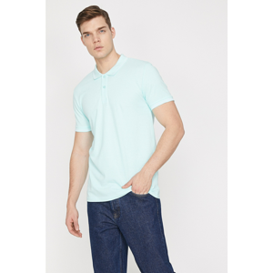 Koton Men's Blue Polo T-shirt