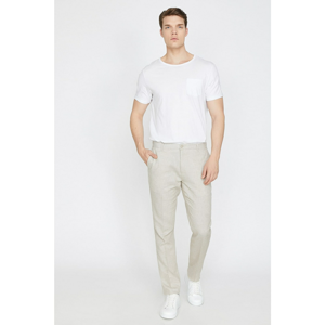 Koton Men's Beige Trousers